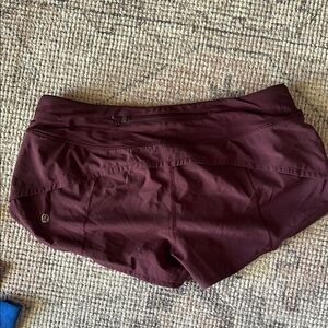 lululemon athletica Women's Burgundy Shorts